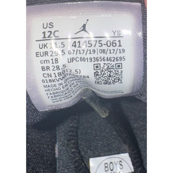 Nike Air Jordan Toddler 12C Sneaker  XIII 13 Retro Reverse He Got Game Classic - Picture 9 of 9